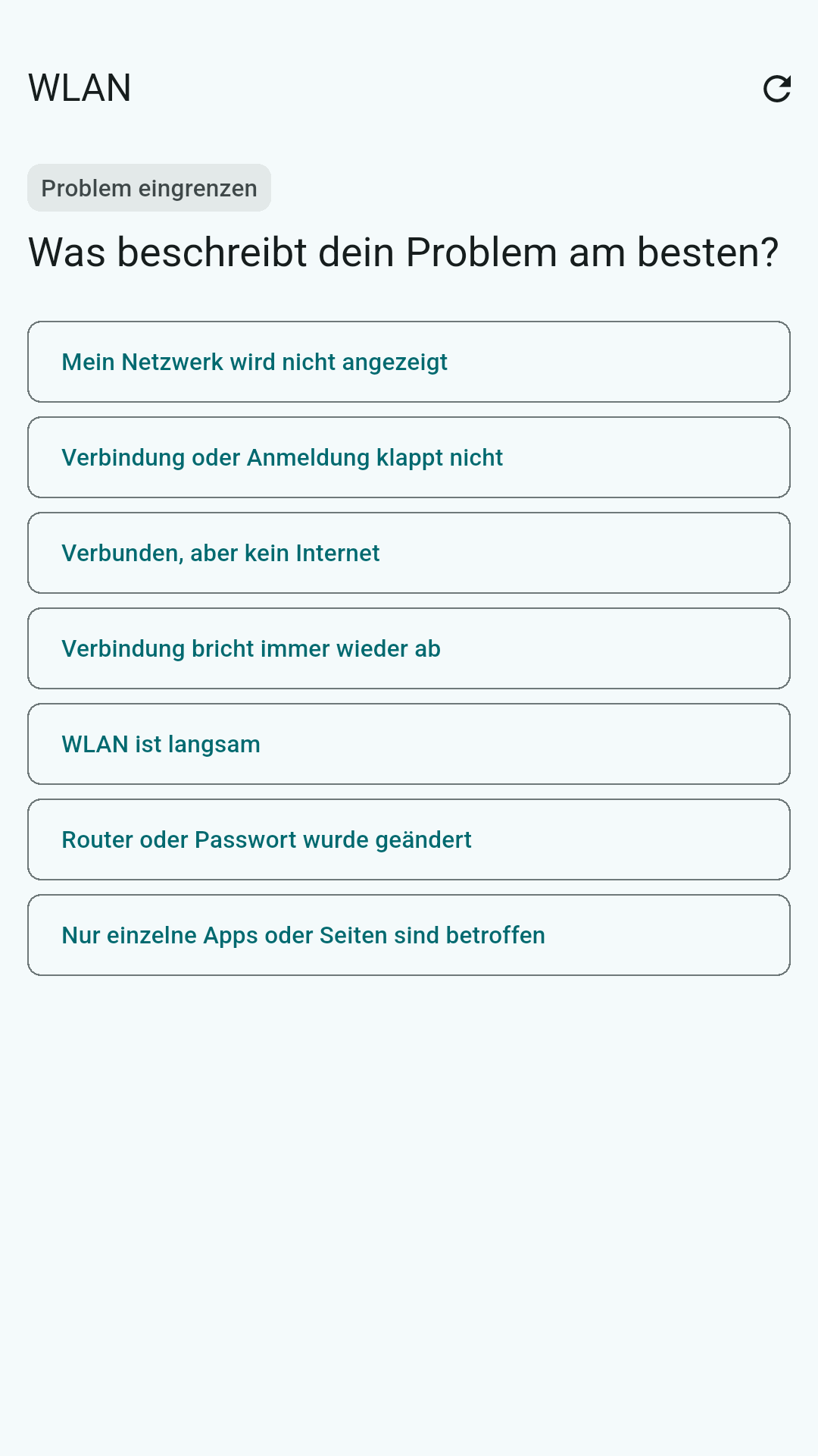 FixFlow Lite: echte WLAN-Diagnose mit Auswahlfragen